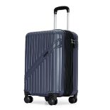 RRP £91.27 GinzaTravel Lightweight 4 Wheels Suitcase ABS Hard
