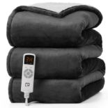 RRP £48.51 EHEYCIGA Electric Heated Blanket Throw