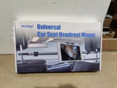 3 Items In This Lot. 3X UNIVERSAL CAR SEAT HEADREST MOUNT