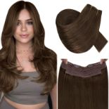 RRP £45.17 RUNATURE Secret Wire Hair Extensions Real Human Hair
