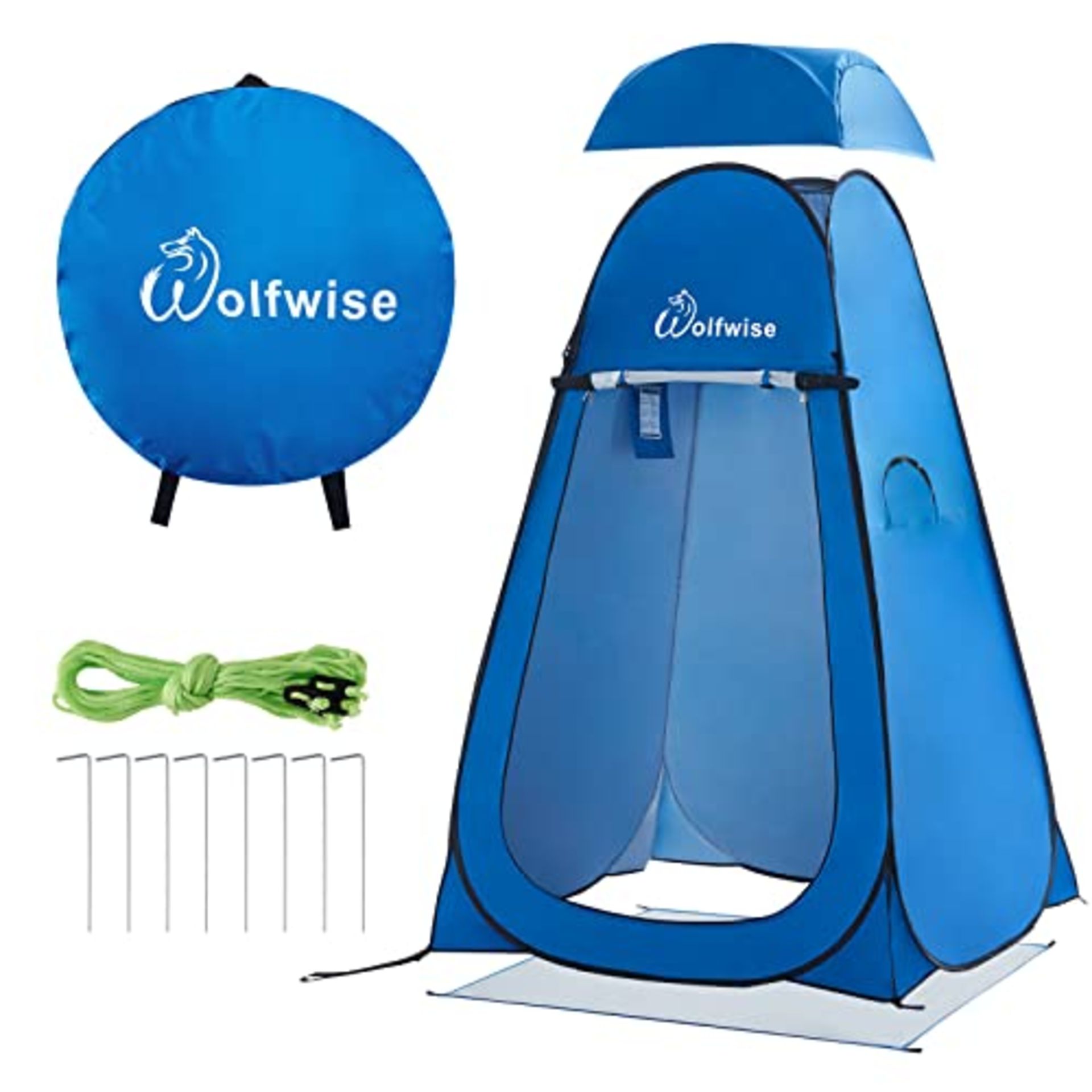 RRP £45.65 WolfWise Pop Up Shower Tent Toilet Changing Camping