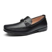 RRP £37.66 Bruno Marc Men's Loafers Slip On Moccasins Dress Shoes