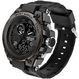 RRP £25.10 findtime Military Watches for Men Waterproof Tactical