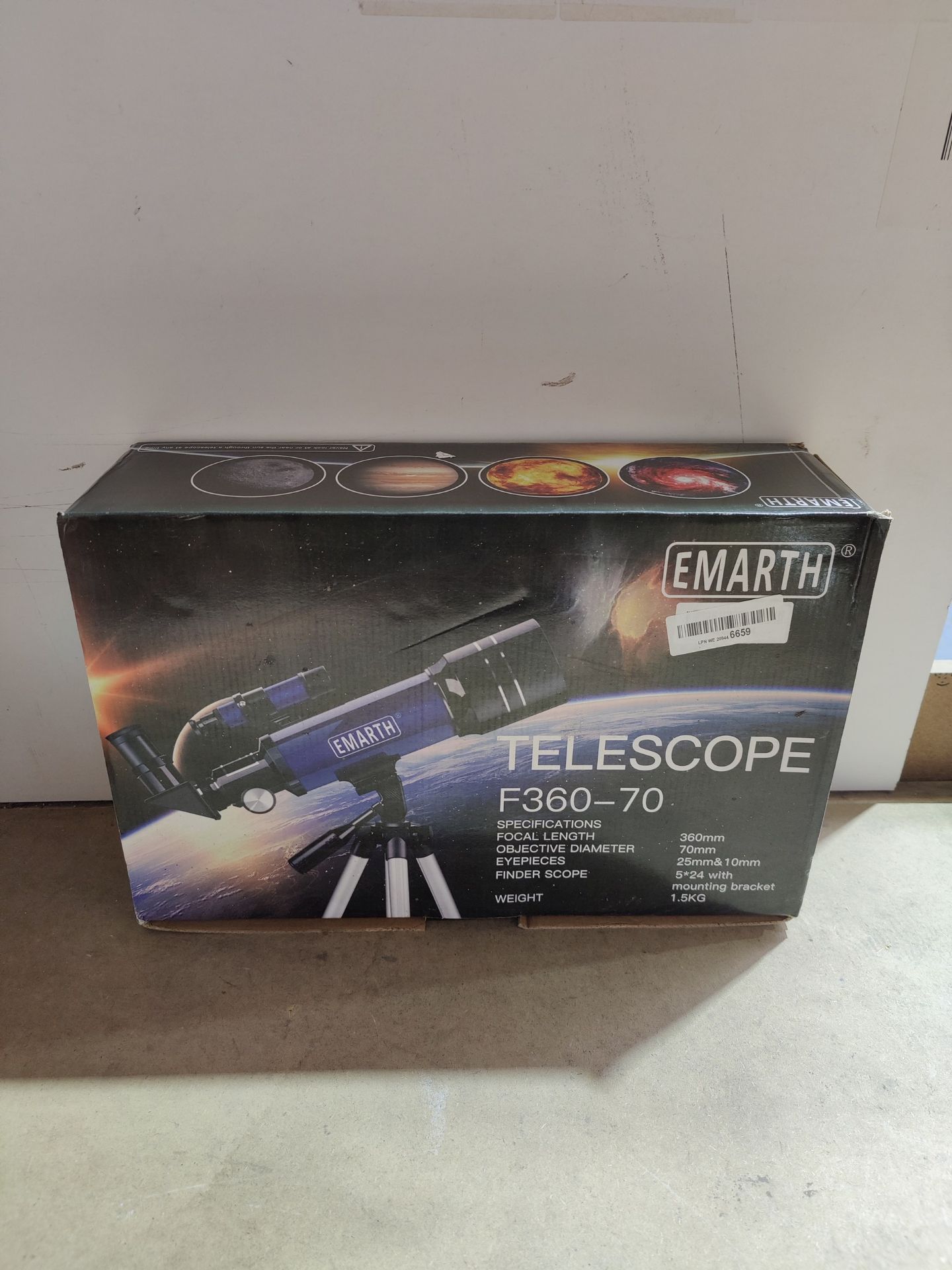 RRP £77.37 EMARTH Telescope for Kids Beginners Adult - Image 2 of 2