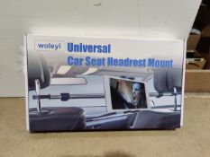 3 Items In This Lot. 3X UNIVERSAL CAR SEAT HEADREST MOUNT