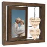 RRP £21.67 50th Wedding Anniversary Photo Frame Gifts