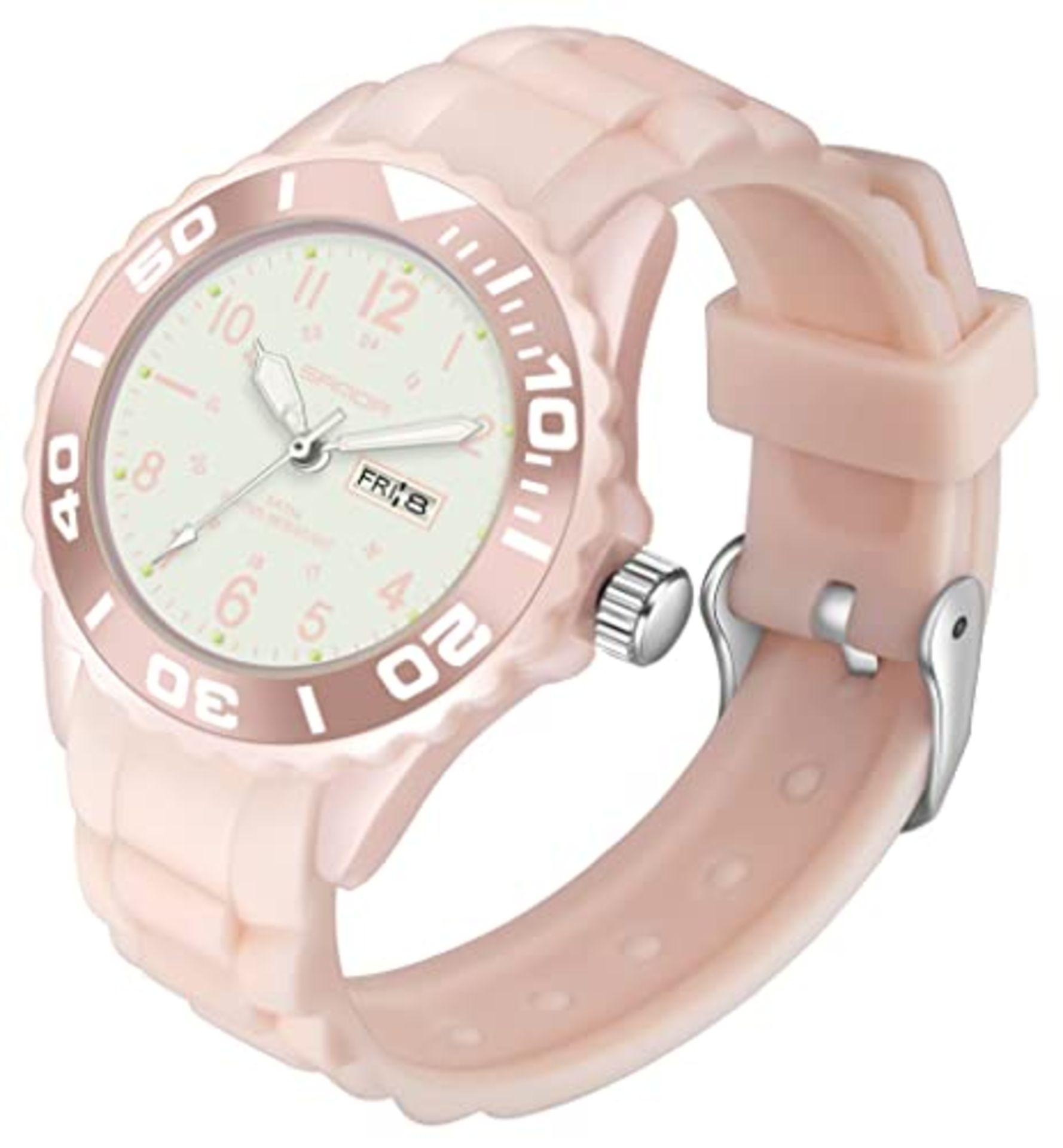 RRP £21.67 findtime Womens Analogue Watches Waterproof Sport Watch