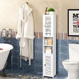 RRP £41.09 AIIKTOTA Bathroom Storage Cabinet