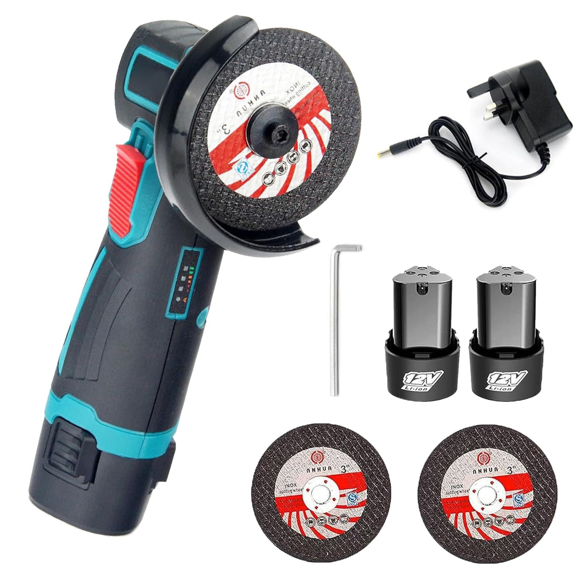 RRP £45.65 LIROPAU Angle Grinder