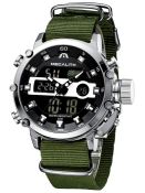 RRP £45.98 MEGALITH Mens Watch Digital Military Sports