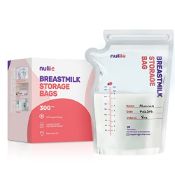 RRP £30.81 Nuliie 300 Pcs Breast Milk Storage Bags