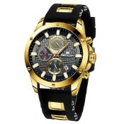 RRP £35.89 MEGALITH Mens Watches Chronograph Waterproof Watches