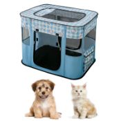 RRP £30.80 DAILJMON Foldable Portable Pet /Dog Playpen