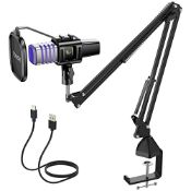 RRP £38.80 TONOR Cardioid Condenser Computer PC Mic with Arm Stand