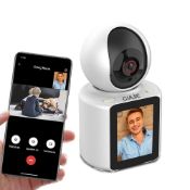 RRP £45.65 CIAJIE Two-way video indoor camera 2.8-inch screen