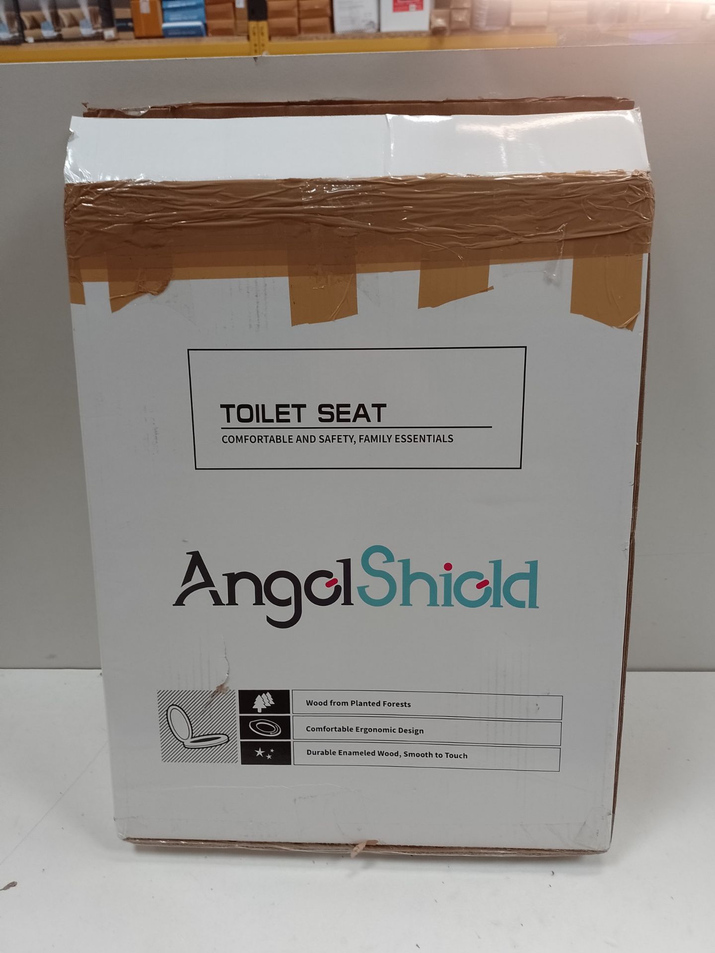 RRP £36.50 White Toilet Seat - Image 2 of 2