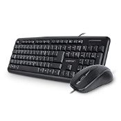 RRP £12.60 LMS Data Wired USB Full-size Multimedia Keyboard With