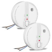 RRP £43.37 Jemay Wired Smoke Alarm