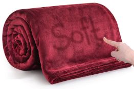 RRP £21.51 MOONLIGHT20015 Fleece Blanket Throws for Sofas
