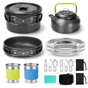 RRP £41.09 Odoland Camping Cookware Set