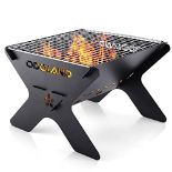 RRP £39.95 Odoland Camping Fire Pit