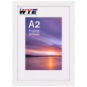 RRP £26.25 A2 Frame 59x42cm A2 White Picture Frame Acrylic