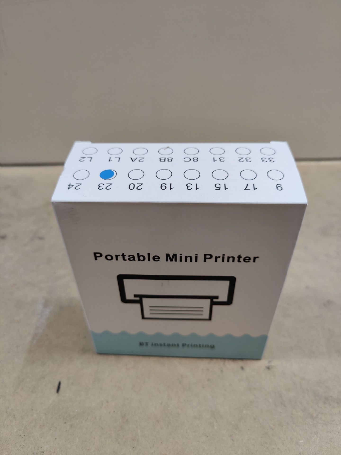 RRP £21.04 QYCHHJ Mini Pocket Printer Portable Thermal Photo Printer - Image 2 of 2