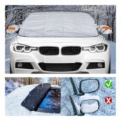 RRP £15.97 Universal Car Windscreen Snow Covers