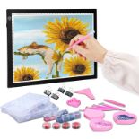 RRP £29.67 RTjoy A4 LED Light Pad for Diamond Painting Kits