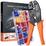 RRP £23.28 Insulated Wire Terminal Crimping Tool Kit