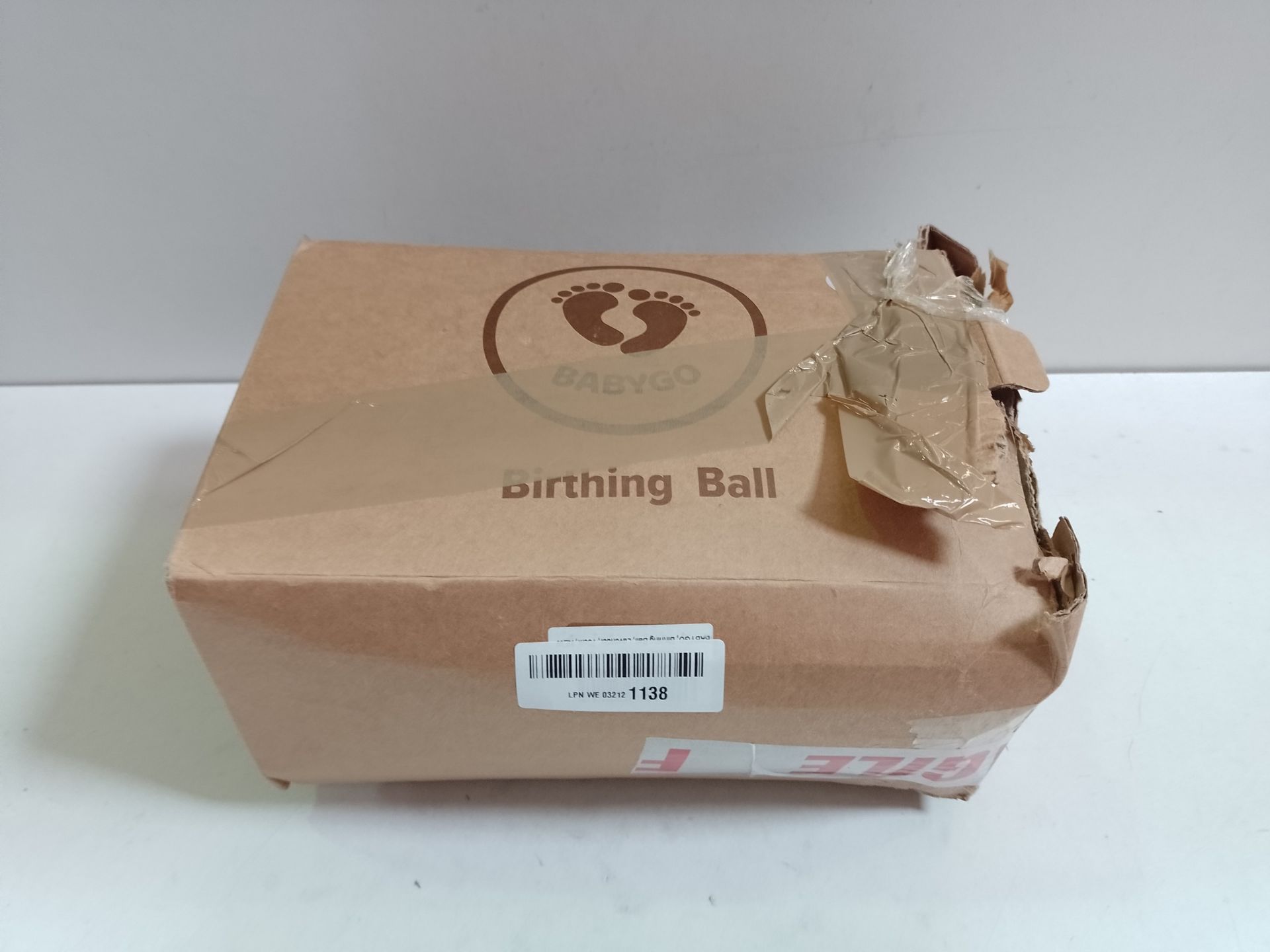 RRP £15.83 BABYGO Birthing Ball For Pregnancy Maternity Labour - Image 2 of 2