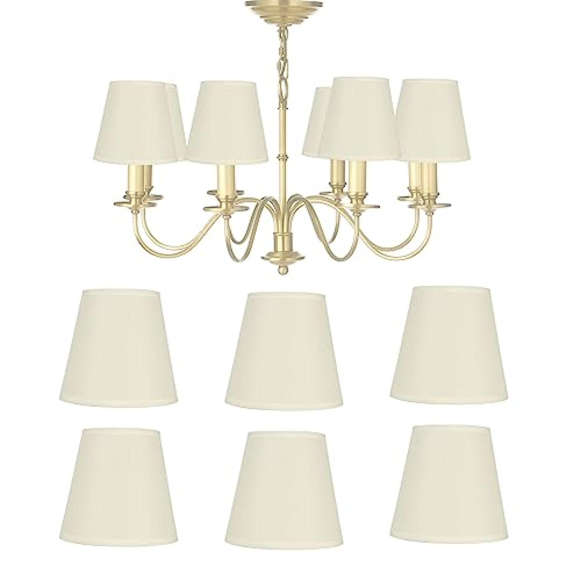 RRP £30.24 6Pcs Chandelier Lampshade