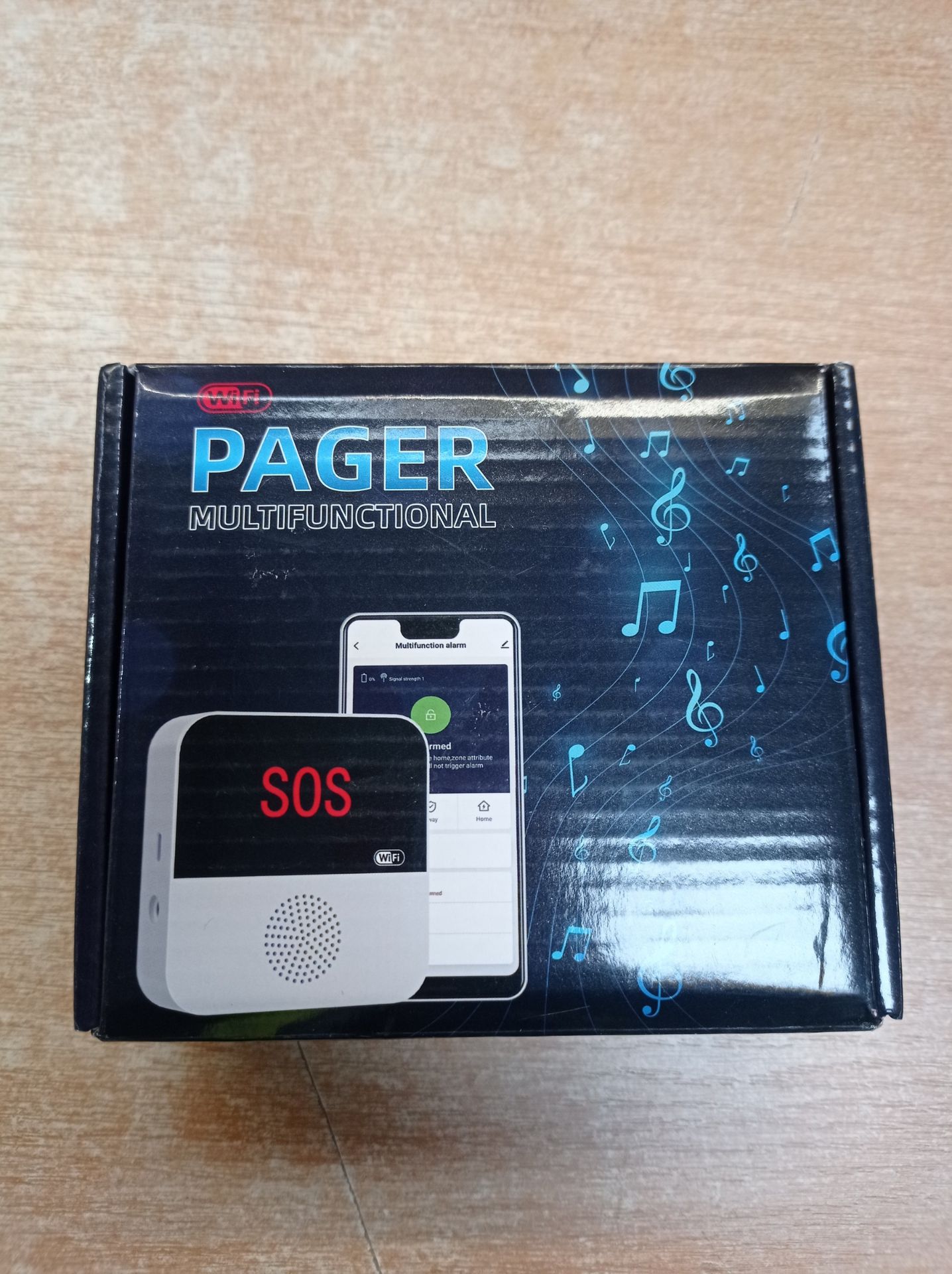 RRP £61.64 ChunHee WiFi Smart Wireless Caregiver Pager Panic Button Linked To Phone