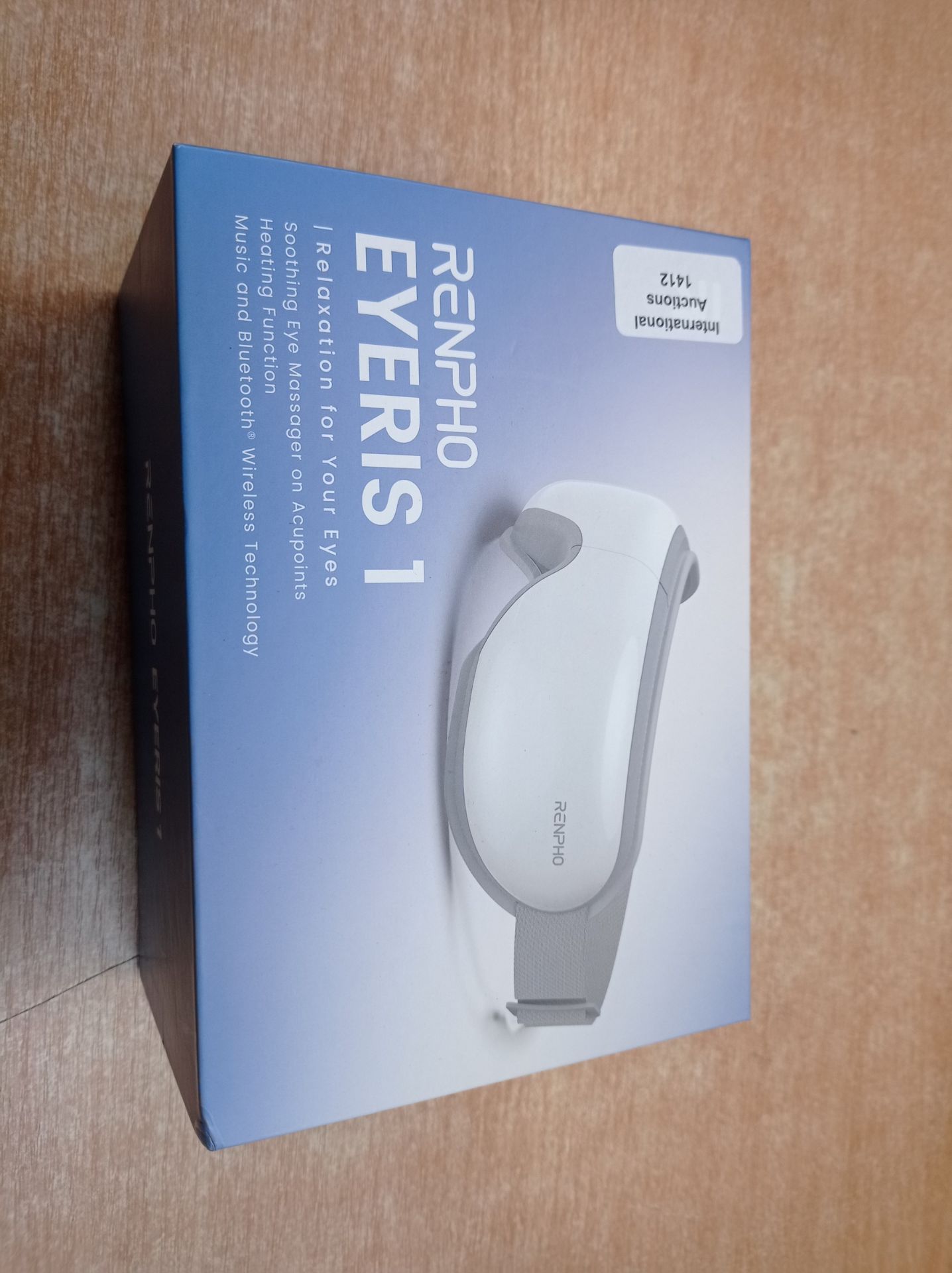 RRP £49.88 RENPHO Eyeris 1 - Eye Massager with Heat & Bluetooth Music - Image 2 of 2