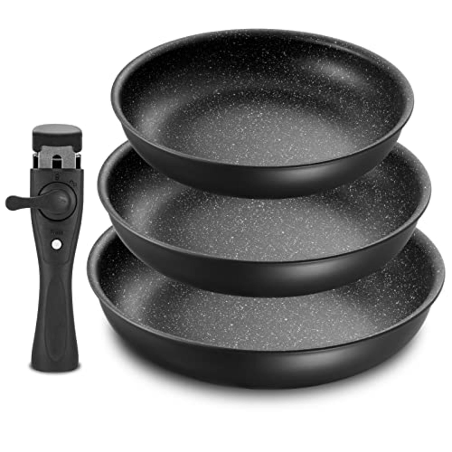 RRP £48.79 Fadware Non Stick Frying Pan with Removable Handle