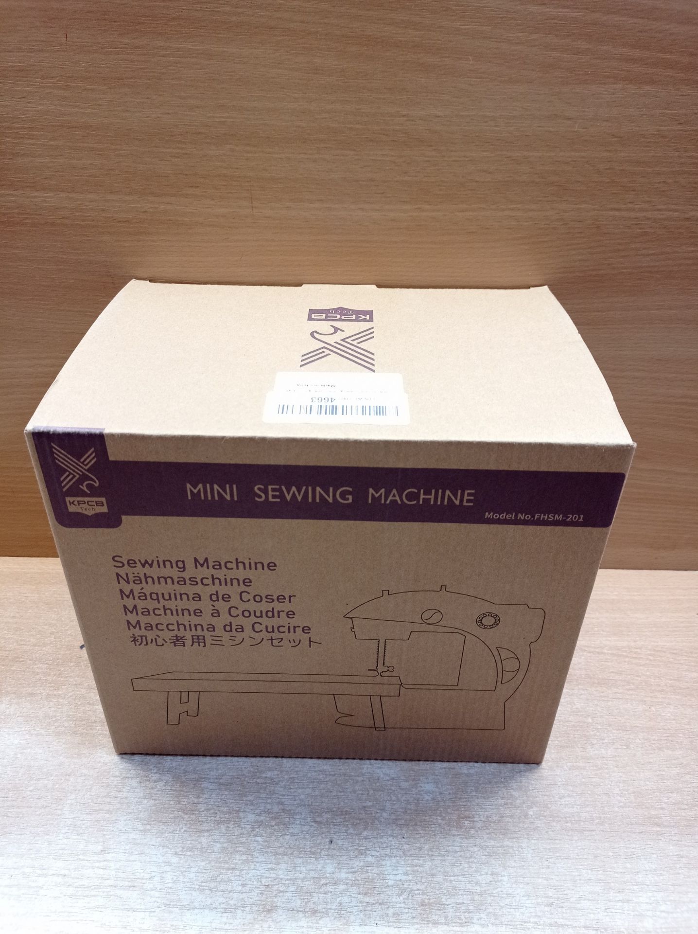 RRP £38.80 KPCB Mini Sewing Machine with 42PCS Sewing Kit and - Image 2 of 2