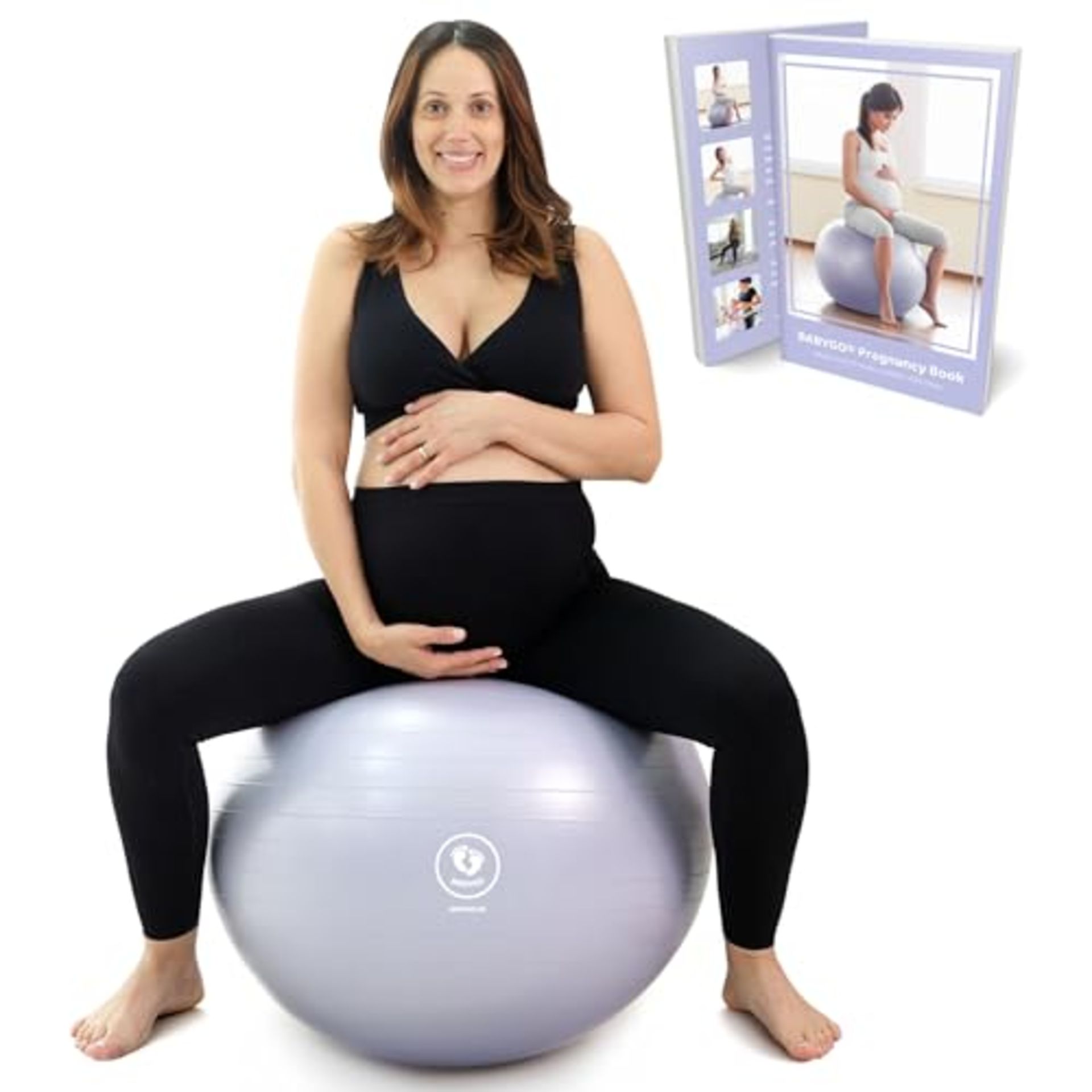 RRP £15.83 BABYGO Birthing Ball For Pregnancy Maternity Labour