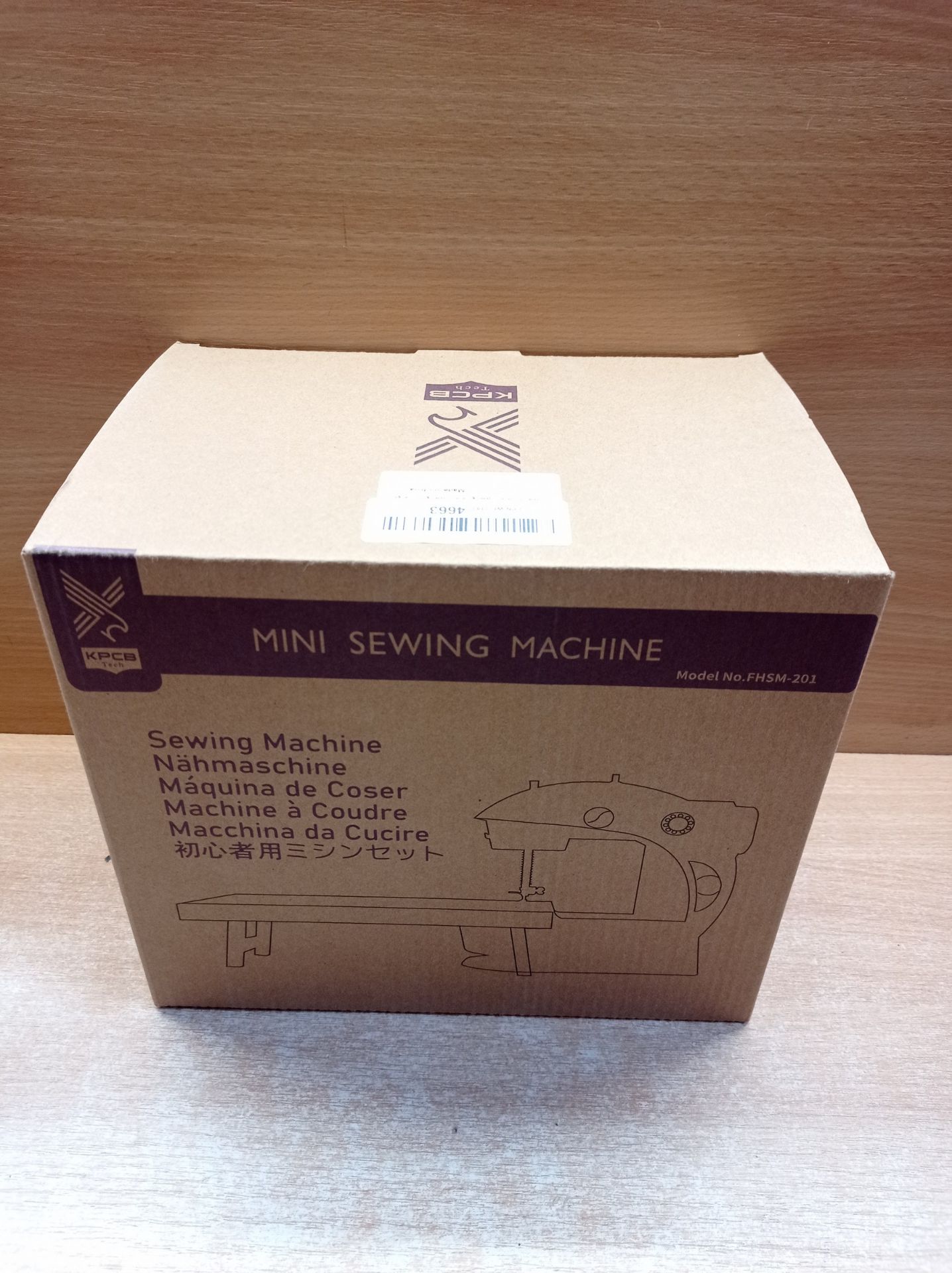 RRP £38.80 KPCB Mini Sewing Machine with 42PCS Sewing Kit and - Image 2 of 2