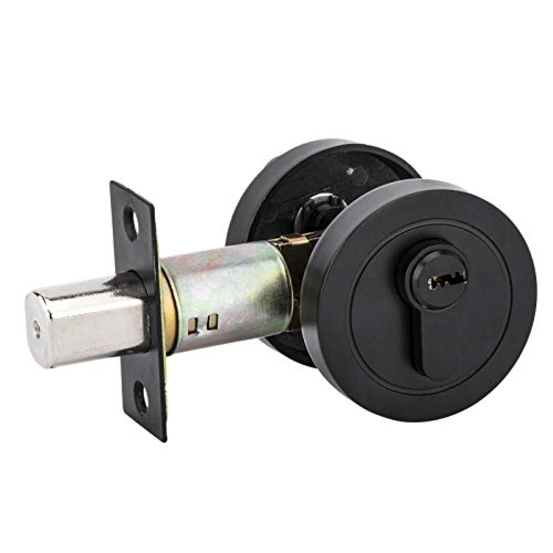 RRP £22.25 LESOLEIL Deadbolt Door Lock with Keys - Single Cylinder Security Lock