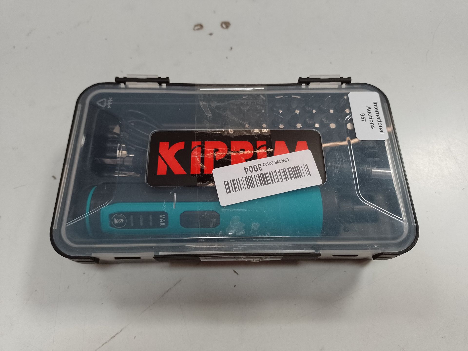 RRP £30.81 Electric Cordless Screwdriver Set Kiprim 4V Rechargeable - Image 2 of 2