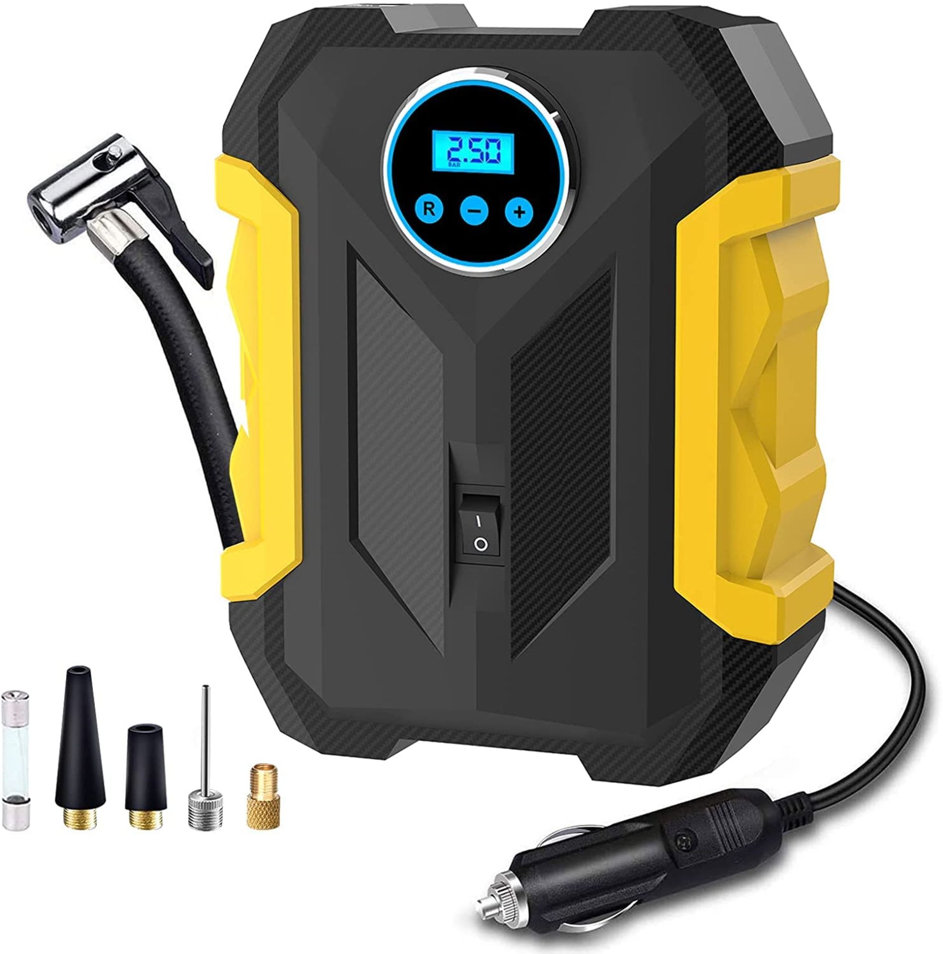 RRP £22.82 Enocos Portable Tyre Inflator Pump