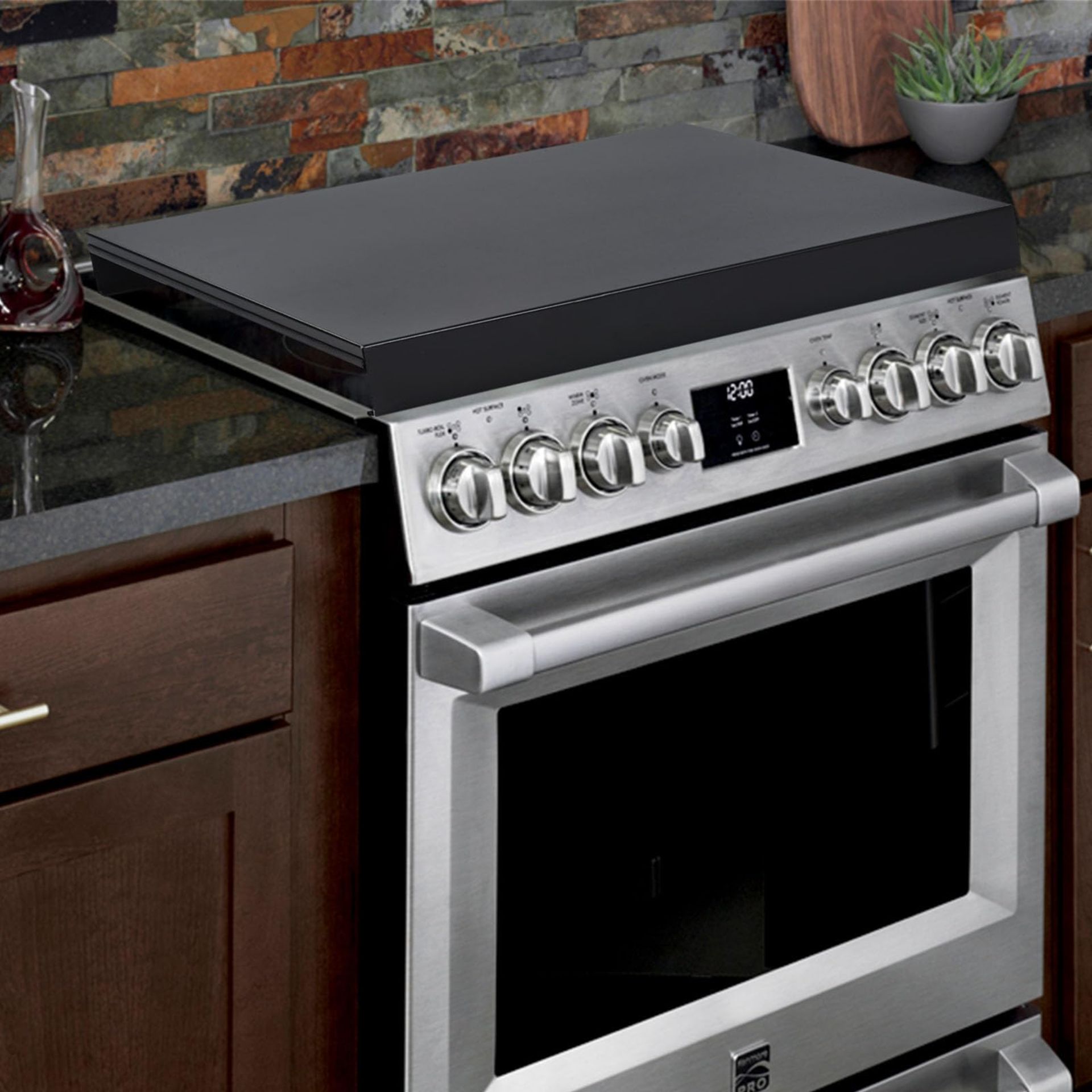 RRP £116.12 sourcing map Stainless Steel Stove Top Cover