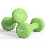 RRP £22.82 PROIRON Neoprene Dumbbell Weights Pair for Women 1kg