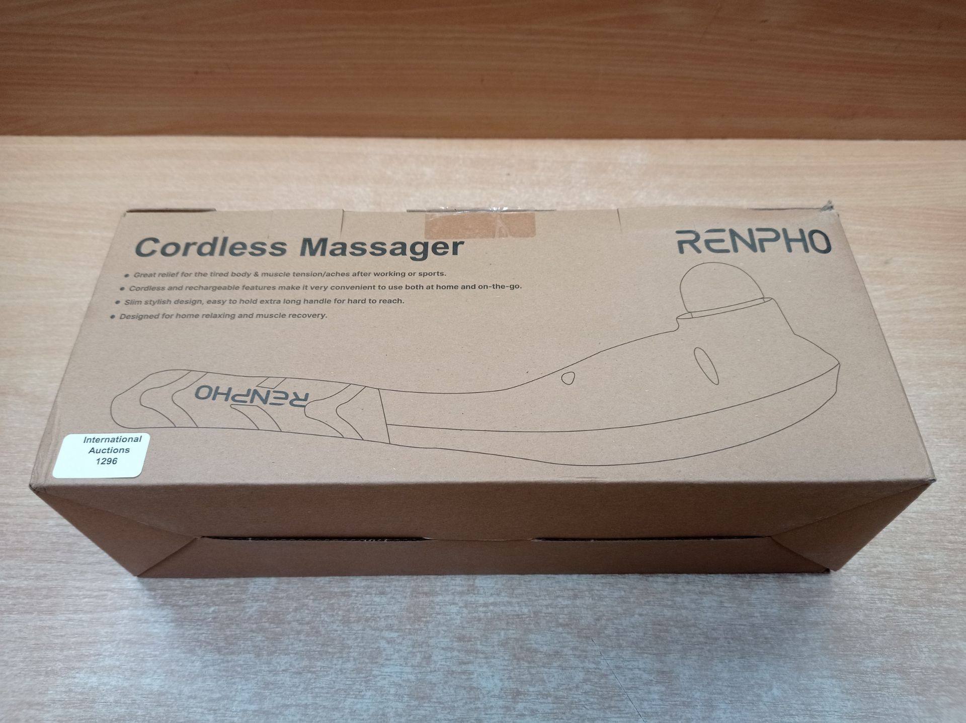 RRP £35.87 RENPHO Hand Held Deep Tissue Massager for Muscles - Image 2 of 2