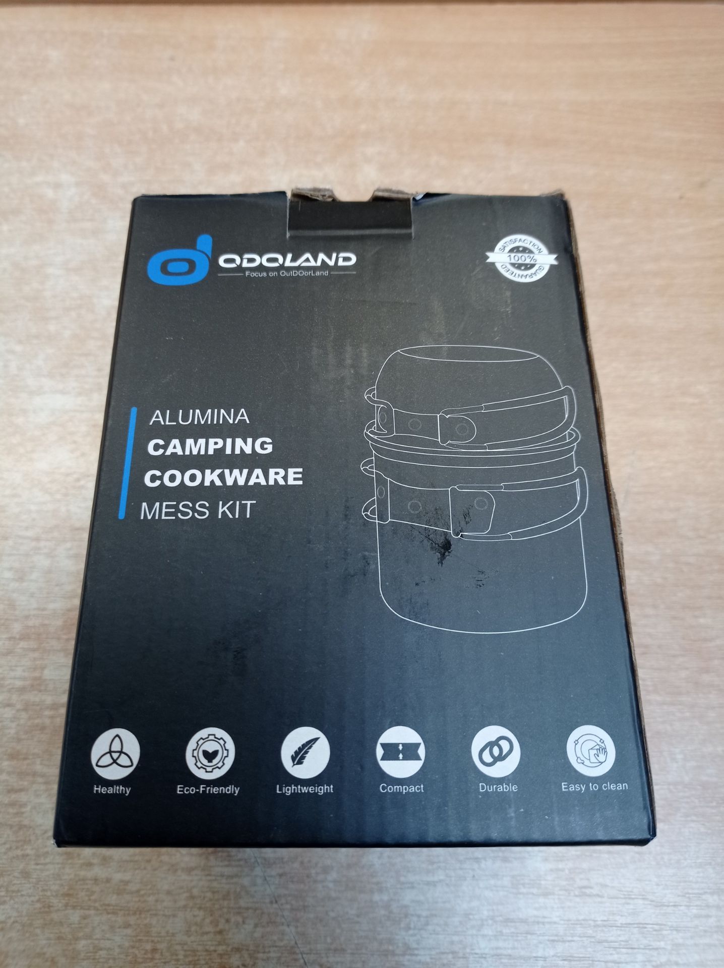 RRP £23.96 Odoland Camping Cookware Set With Stove for 1-2 People - Image 2 of 2