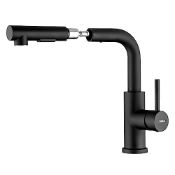 RRP £54.96 Black kitchen Taps with Pull Out Spray