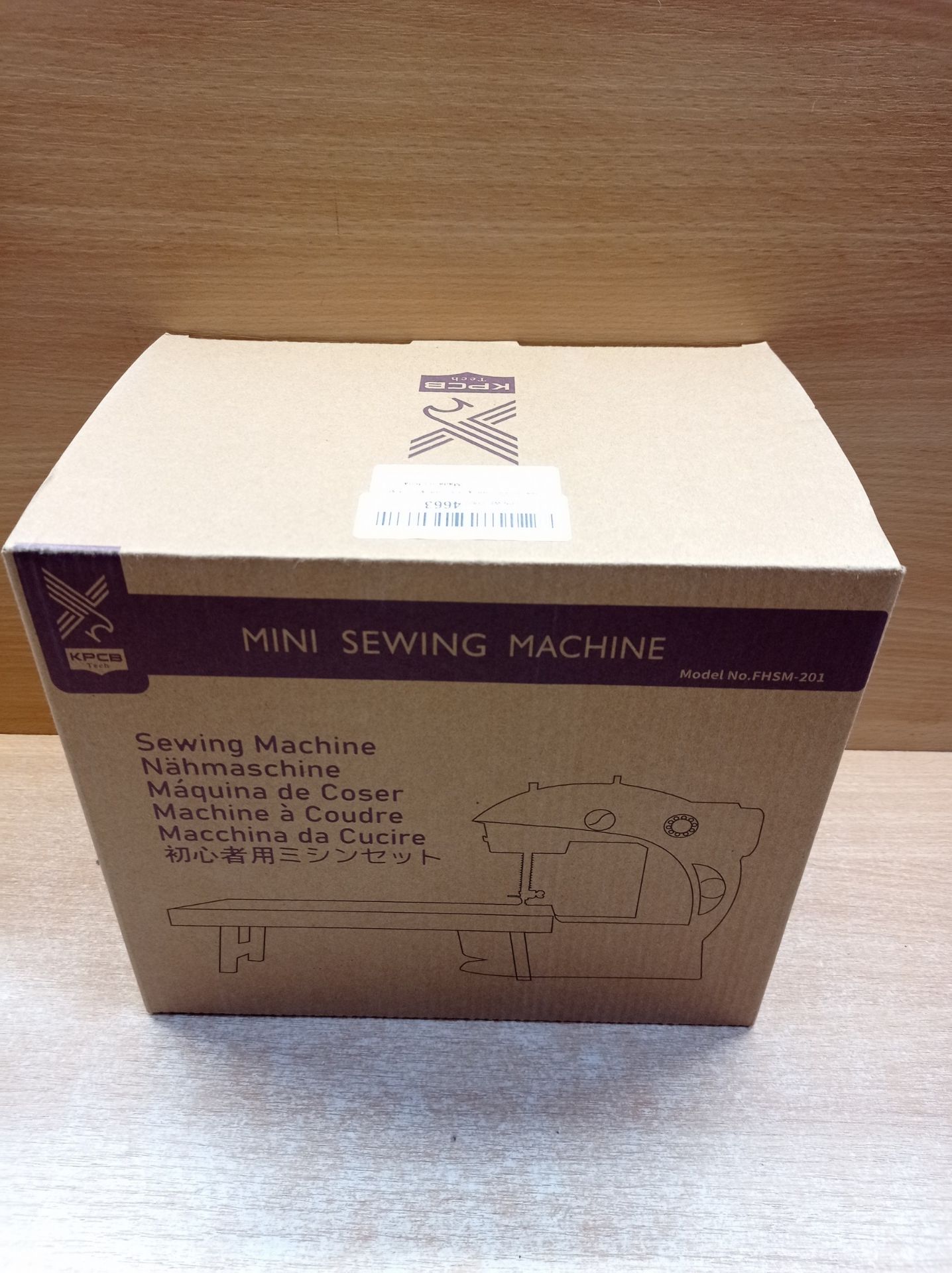 RRP £38.80 KPCB Mini Sewing Machine with 42PCS Sewing Kit and - Image 2 of 2