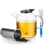 RRP £11.40 Glass Teapot with Infuser