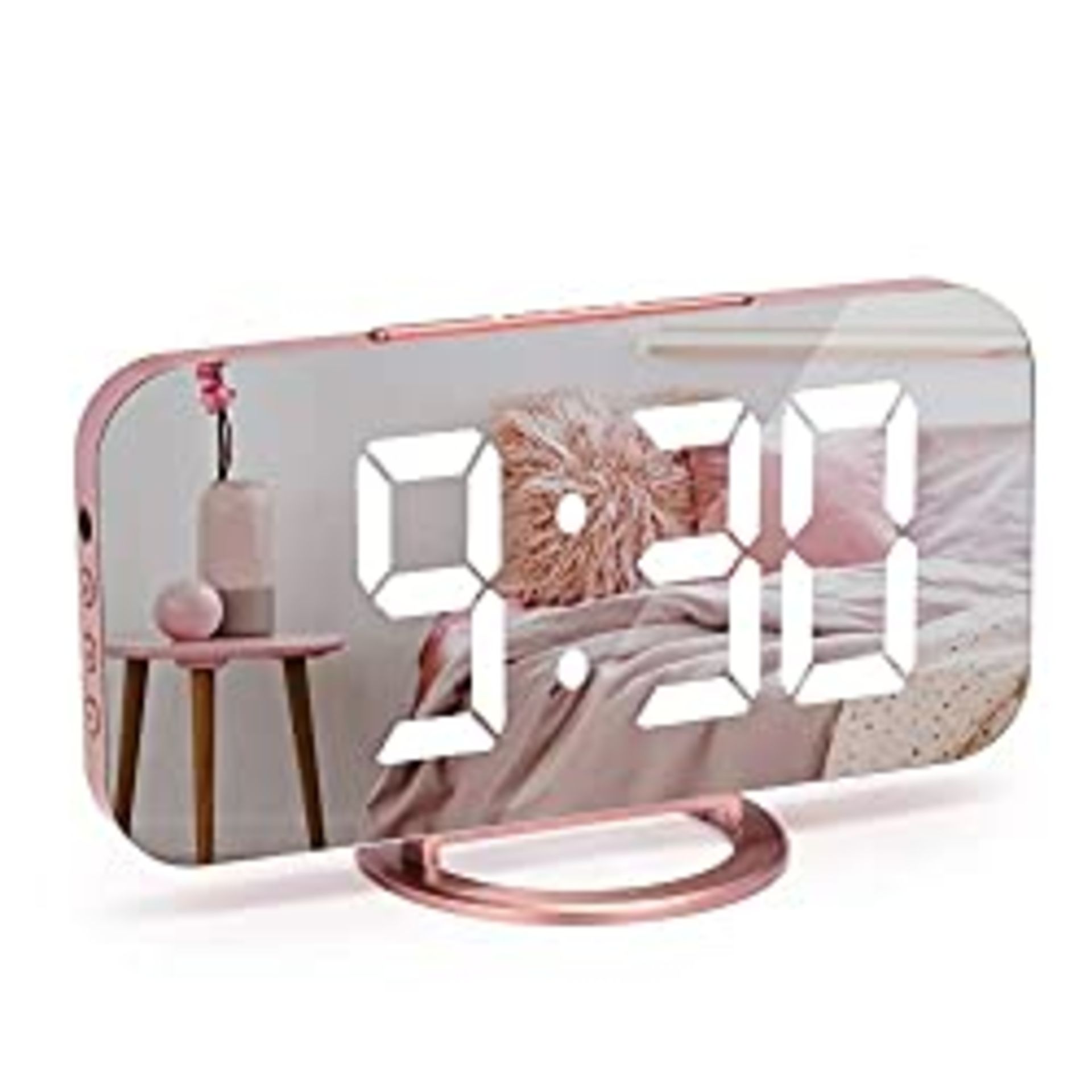 RRP £18.25 Alarm Clock with Dimmable LED Display