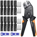 RRP £28.52 Crimping Plier Solar Plug Set